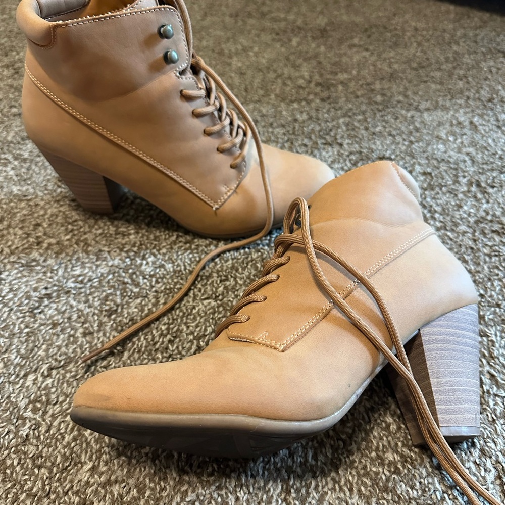 Tan Ankle Boots